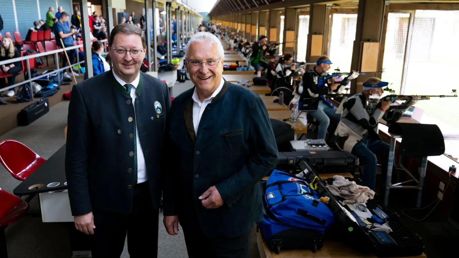 Bayerns Innenminister Joachim Herrmann (CSU) hat den Nahchaltigkeitsgedanken einer Münchner Olympia-Bewerbung hervorgehoben.  (Foto: Sven Hoppe/dpa)